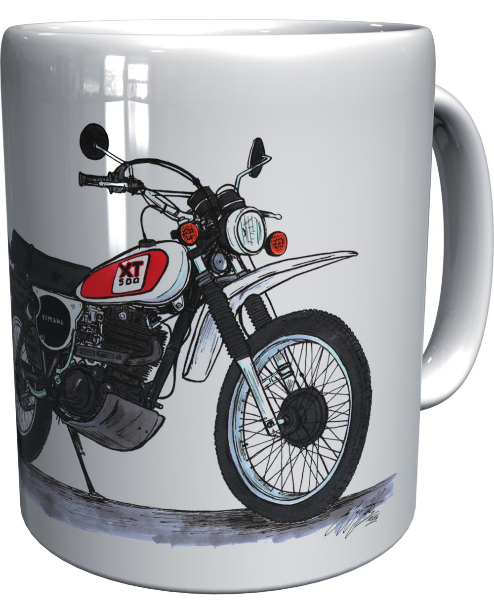 China Mug 'XT500 1978