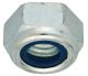 M10x1,5 Self-Locking Nut, Zinc-Coated, A/F17, narrow shape DIN 985