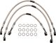 Stainless Steel Brake Line, Front, Transparent Coating (3-Line-Set) (Vehicle Type Approval)