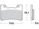 LUCAS Brake Pads, sintered, Front Left/Front Right (1 Pair) (Vehicle Type Approval)