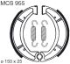 TRW-LUCAS Brake Shoes Front/Rear (For TT500 see item 10267, alternative EBC item 10003)