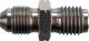 Brake Line Adapter, M10x1.00 convex to M10x1.25 concave, stainless steel, bright finish, spanner size 14mm