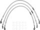 Stainless Steel Brake Line, Front, Transparent Coated (3-Line-Set) (Vehicle Type Approval)