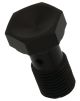 Banjo Bolt, M10x1.00, black anodized (particularly for BREMBO Calipers)