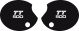 Side Cover Decal Set 'TT500', 1 Pair Right & Left, Lettering TT500 US model '80