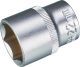 Nut 22mm, 1/2' drive, suitable for e.g. SR500 swing arm nut, Chrome-Vanadium