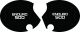 Side Cover Decal Set 'Enduro 500', Right & Left, White Lettering