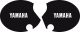 Side Cover Decal Set 'YAMAHA', Right & Left, White Lettering