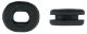 Rubber Damper, e.g. between frame/side cover (oval), 1 piece OEM reference# 90480-01176