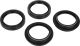 Fork Oil Seals (43x55x9,5/10.5), 1 Pair, incl. Dust Seals