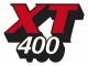 Fuel Tank Emblem / Logo / Lettering 'XT400' red/white/black, 1 piece