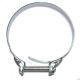 Hose Clamp Intake Tract, SR/XT500: Intake Manifold & Carburettor Rear, , XT600'87-/XT600Z'86-: Rear Carburettor, right, 1 piece (OEM)
