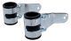 Headlamp Bracket Set 38-42mm, Chrome Plated, 1 Pair