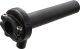 TM Throttle Grip, black aluminium, for opener & closer cable, grip length 130mm, cables see item   22447+22448 (90cm)/ 22451+22452   (115cm)