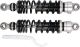 WILBERS Twinshock Absorber, Classic Line, 1 Pair (Does not suit OEM Chain Guard, Alternative see Item 30961/30642)
