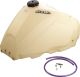 ACERBIS Fuel Tank T700, 23 liters, natural white, fill level visible from the outside, with Vehicle Type Approval
