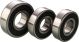 Rear Wheel Bearing Set, 3 pieces, complete incl. bearing for rear sprocket cush drive