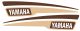 JvB-moto 'B-Track' Fuel Tank Decal, brown/beige, 1 pair (top-coatable)