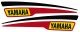 JvB-moto 'B-Track' Fuel Tank Decal, black/red/yellow, 1 pair (top-coatable)