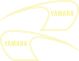 KEDO Vintage-Sport Fuel Tank Decal, creme, Left/Right complete