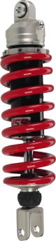 YSS Mono Rear Shock (Vehicle Type Approval), Red Spring, Rebound Adjustment 30 Clicks, Stepless Preload Adjustment