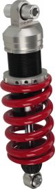 YSS Mono Rear Shock (Vehicle Type Approval), Red Spring, Rebound Adjustment 30 Clicks, Stepless Preload Adjustment