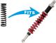 YSS Replacement Spring, black, specs like YSS series, 1 piece (spring type 46-55-240)