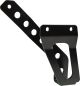 Chain guide (lower chain guard on swingarm), stainless steel black coated, 3x M6 fastening, OEM reference 3Y1-22318-00