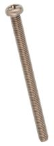 Screw for Taillight Lens, 1 piece (M4x55mm with cross recess), OEM reference # 98580-04055, 341-84724-60, 477-84331-61
