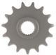 15T Sprocket, fine geared shaft (collar approx. 9.6mm, total thickness 15.6mm, compare to 90137)