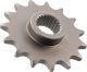 15T Sprocket, fine geared shaft (collar approx. 9.6mm, total thickness 15.6mm, compare to 90137)