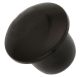 Dummy Cap/Cap for Mirror Thread ( black plastic ), diameter shaft approx.8mm / head approx.12mm