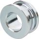 Spacer Bushing, Rear Axle RH (original shape, galvanized steel, OEM reference # 90387-17141