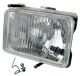 Replica Headlight Insert incl. Mounting Material, fits OEM headlight fairing (with high quality glass lens)