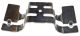 Clamp Brake Pad Bracket, 1 Piece per brake caliper, OEM reference # 3LD-25934-01