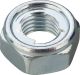 M10x1.25 Stop Nut with Metal Clamping Part (OEM), technical chrome plated