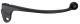 Front Brake Lever, matt black, (Heavy Duty version), OEM reference # 2A6-83922-00