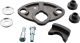 Mounting Kit for Round Taillight on Taillight Bracket, 8 pcs.