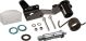 Complete Chain Tensioner Set incl. Spring, Slider Block and Small Parts, chain tensioner arm made of plastic-coated stainless steel