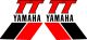 Sticker/Tank Decal TT600, approx. 146x159mm, red/black/white, 1 pair for left/right, OEM reference # 34K-24163-00