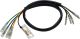 Connection Cable for Rear Light & Indicator, 5-pin, with 3-way ground connection, suitable for rear light carriers with indicators