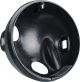 Headlight Housing (incl. inner Rubbers and Bushing), Plastic, Black, without Lens, Ring and Small Parts (see 41394)