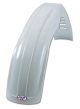 Front Fender Vintage 'Cross', White (with Venting)