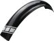 Trial Front Fender Stilotor, black coloured, dim. approx.: 740mm long, 100mm wide, max. 135mm radian measure, incl. Speedblock decal white