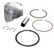 WISECO 10:1 Piston Kit, Complete,  87.50mm (2nd Oversize)