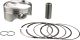 CP-Carrillo BigBore Piston Kit 93.00mm, comp. ratio approx. 10:1, complete incl. rings, pin, clips (requires sleeve #50237)