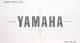 Stencil 12,5x3cm 'YAMAHA'-Logo, 1 Piece
