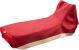 KEDO Seat Cover, red, grained surface + colour similar to original, OEM reference # 30X-2477A-00, matching seat strap see item 31347R