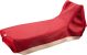 KEDO Seat Cover, red, grained surface + colour similar to original, matching seat strap see item 31347R, OEM reference # 30X-2477A-00