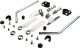 Mounting Material/Bracket for  Vario-Screen (440-495mm), Chrome Plated